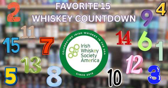 Favorite 15 Whiskey Countdown- 15th Anniversary Celebration