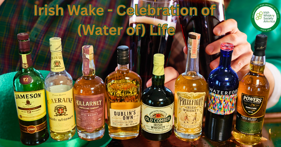 Irish Wake - Celebration of (Whiskey of) Life - IWSA Tasting Lineup - October 2025