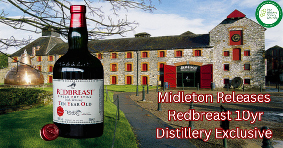 Midleton Unveils Distillery Exclusive Redbreast 10yr