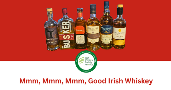 Mmm, Mmm, Mmm Good - Irish Whiskey Tasting Lineup - August 2025