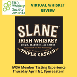 Slane Irish Whiskey Virtual Tasting - April 2021